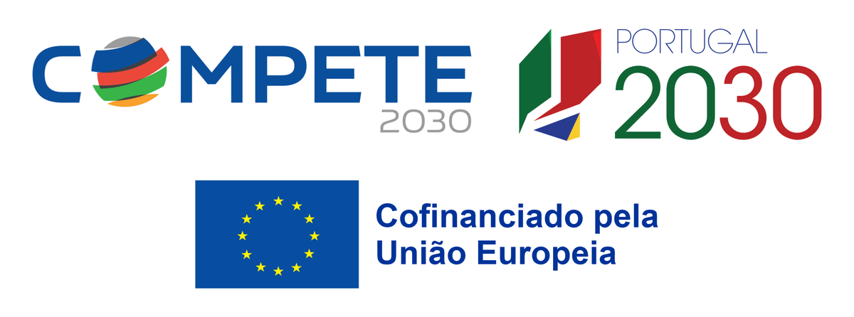 Cofinanciado por COMPETE 2030, Portugal 2030 e União Europeia